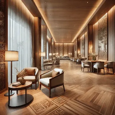 Keanggunan Flooring Kayu di Alila Solo